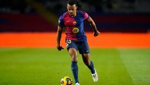 孔德：拿球后我看到了右路的传球空间，但我感觉是时候射门了